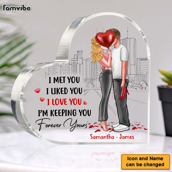 Personalized Gift For Couple I'm Keeping You Acrylic Plaque 22815 1