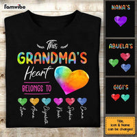 Personalized Valentine Grandma Heart Belongs To Shirt - Hoodie - Sweatshirt 22818 thumb 1