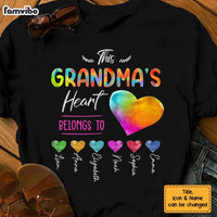 Personalized Valentine Grandma Heart Belongs To Shirt - Hoodie - Sweatshirt 22818 thumb 1