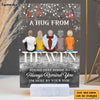 Personalized A Hug From Heaven Memorial Cardinals Acrylic Plaque 22828 1