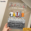 Personalized A Hug From Heaven Memorial Cardinals Acrylic Plaque 22828 1