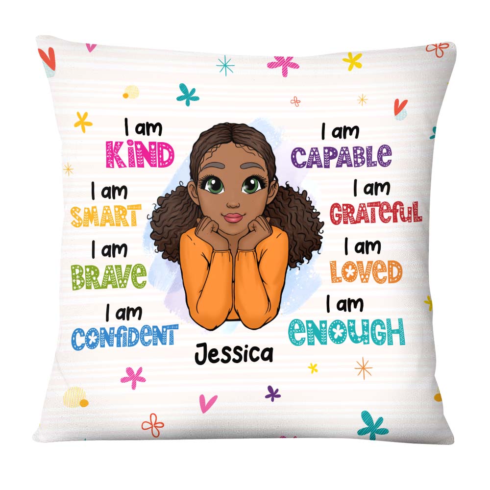Personalized Gift For Granddaughter I Am Kind Pillow 22830 Primary Mockup