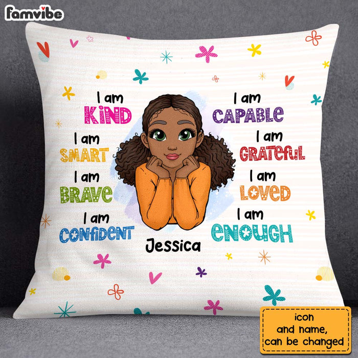 Personalized Gift For Granddaughter I Am Kind Pillow 22830 1