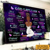 Personalized Daughter God Says I Am Bible Verses Poster 22831 1