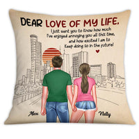 Personalized Funny Anniversary I've Enjoyed Annoying You Pillow 22855 thumb 1