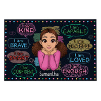 Personalized Gift For Granddaughter I Am Kind Poster 22871 thumb 1