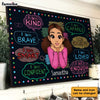 Personalized Gift For Granddaughter I Am Kind Poster 22871 1