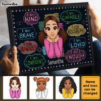 Personalized Gift For Granddaughter I Am Kind Poster 22871 thumb 1