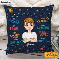 Personalized Grandson Affirmations I Am Kind Blessing Pillow 22874 thumb 1