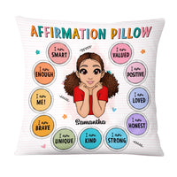 Personalized Gift For Granddaughter Affirmation I Am Kind Pillow 22875 thumb 1