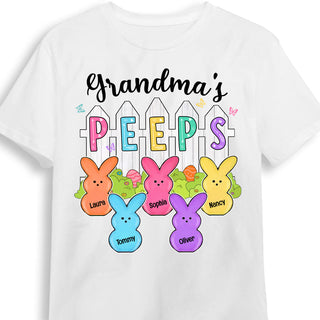 Personalized Grandma Peeps Easter Shirt 22883 Primary Mockup