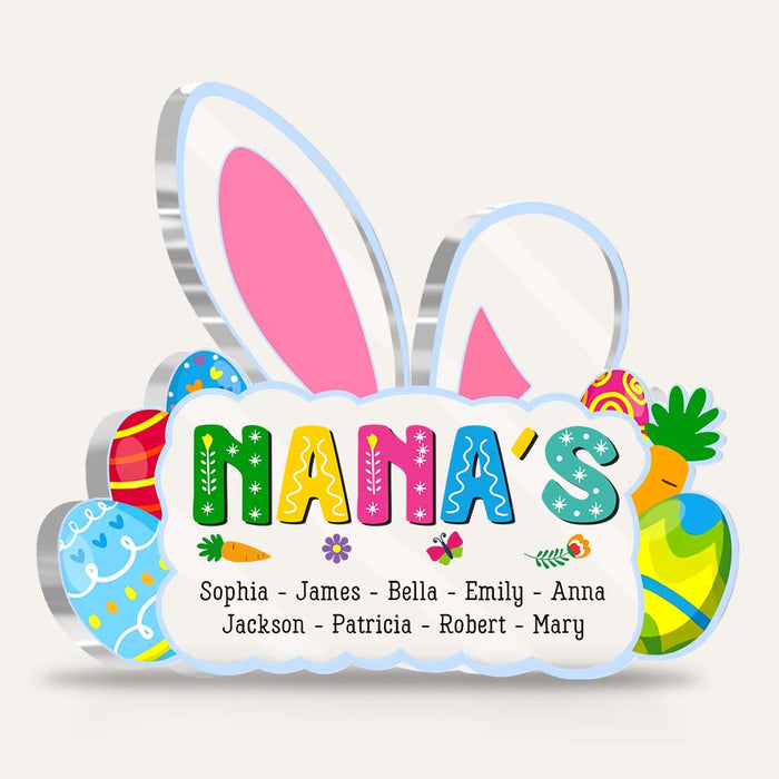 Personalized Mom Easter Bunny Plaque 22884 1