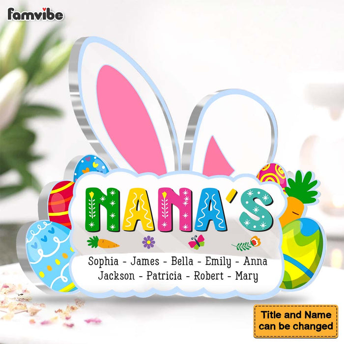 Personalized Mom Easter Bunny Plaque 22884 1