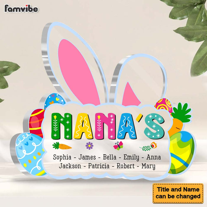Personalized Mom Easter Bunny Plaque 22884 1
