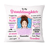 Personalized Granddaughter From Grandma I Hugged This Pillow 22894 1