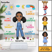 Personalized Gift For Granddaughter I Am Kind Acrylic Plaque 22819 thumb 1