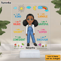 Personalized Gift For Granddaughter I Am Kind Acrylic Plaque 22819 thumb 1