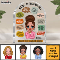 Personalized Gift For Daughter Daily Affirmations Plaque 22898 thumb 1
