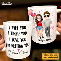 Personalized Couple Gift For Him For Her I Met You I Love You Mug 22900 thumb 1