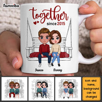 Personalized Gift For Him For Her Couple Mug 22907 thumb 1