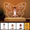 Personalized  Gift For Daughter Be Strong Plaque LED Lamp Night Light 22910 1