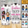 Personalized Gift For Friends Sistas Soul Sisters Laughing At Our  Own Jokes Steel Tumbler 22915 1