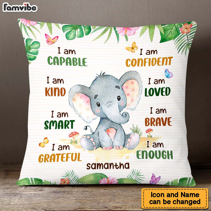 Personalized Gift For Granddaughter I Am Kind Pillow 22916 1
