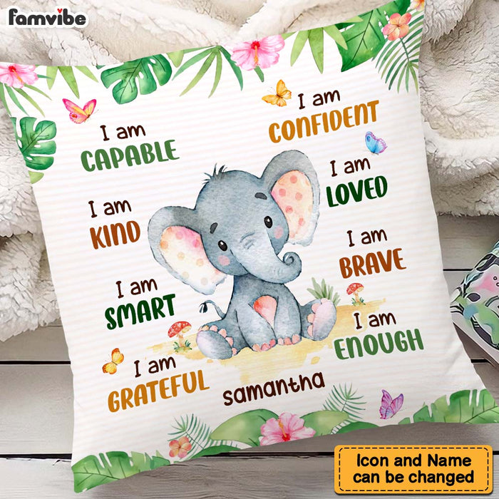 Personalized Gift For Granddaughter I Am Kind Pillow 22916 1