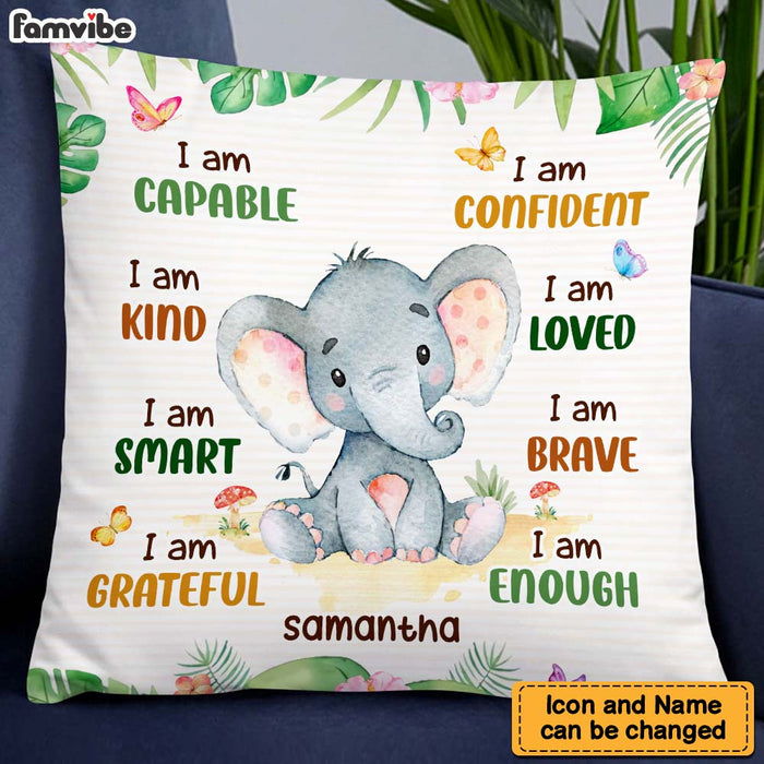 Personalized Gift For Granddaughter I Am Kind Pillow 22916 1