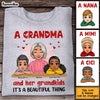 Personalized Grandma And Her Grandkids Shirt - Hoodie - Sweatshirt 22919 1