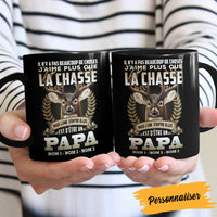 Personalized Papa Chasse French Dad Hunting Mug AP1310 67O60 thumb 1