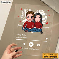 Personalized Couples Gifts Custom Song Acrylic Plaque 22920 thumb 1