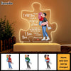 Personalized Couple You Are My Missing Piece Puzzle Plaque LED Lamp Night Light 22922 1