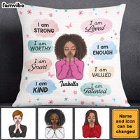 Personalized Gift For Daughter I Am Strong Pillow 22935 thumb 1