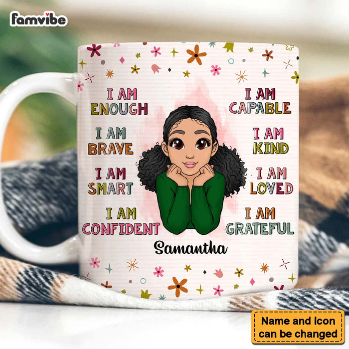 Personalized Gift For Granddaughter I Am Kind Mug 22870 1