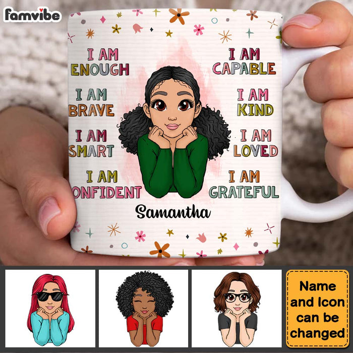 Personalized Gift For Granddaughter I Am Kind Mug 22870 1