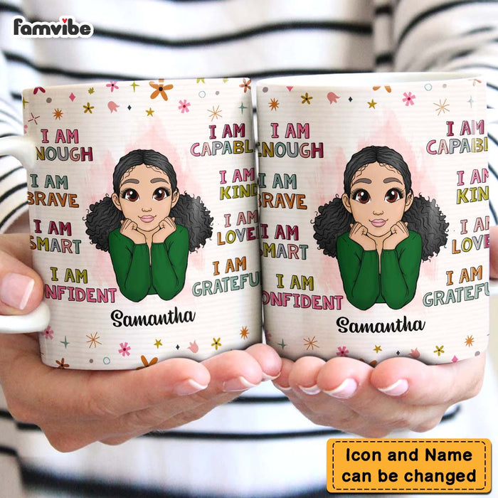 Personalized Gift For Granddaughter I Am Kind Mug 22870 1