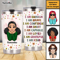 Personalized Gift For Granddaughter I Am Kind Steel Tumbler 22870 thumb 1