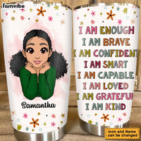 Personalized Gift For Granddaughter I Am Kind Steel Tumbler 22870 thumb 1