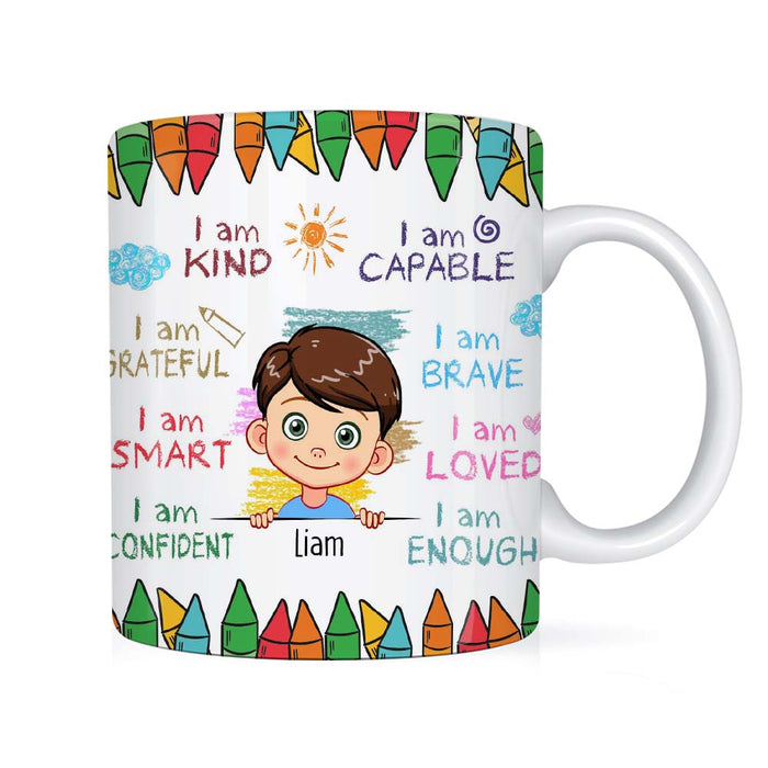 Personalized Gift For Grandson I Am Kind Mug 22783 1