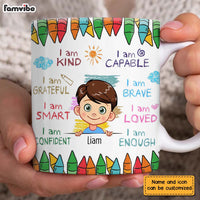 Personalized Gift For Grandson I Am Kind Mug 22783 thumb 1