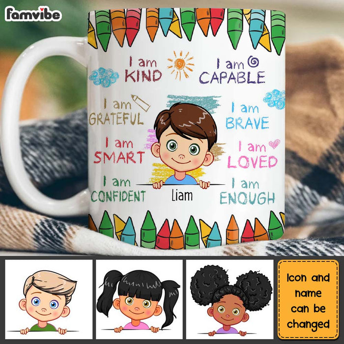 Personalized Gift For Grandson I Am Kind Mug 22783 1