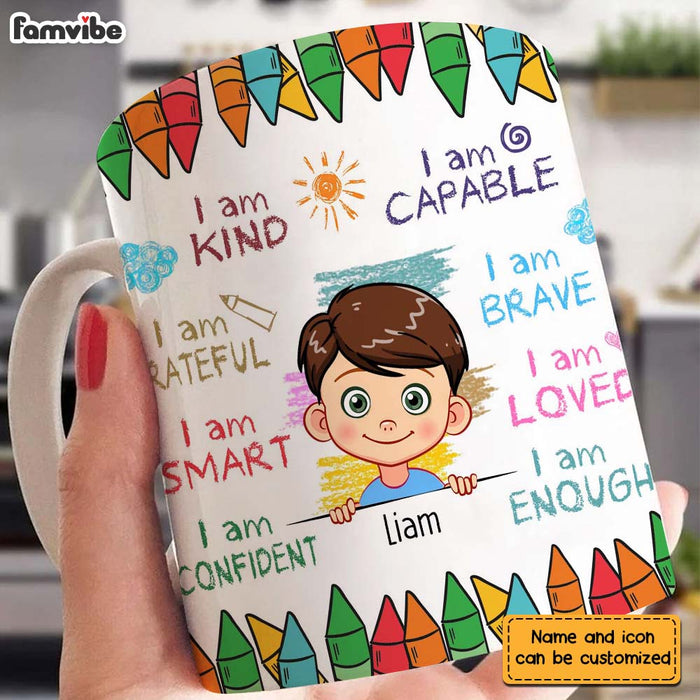 Personalized Gift For Grandson I Am Kind Mug 22783 1