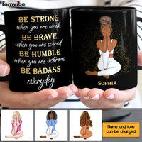 Personalized Gift For Daughter Be Strong Brave And Humble Mug 22944 thumb 1
