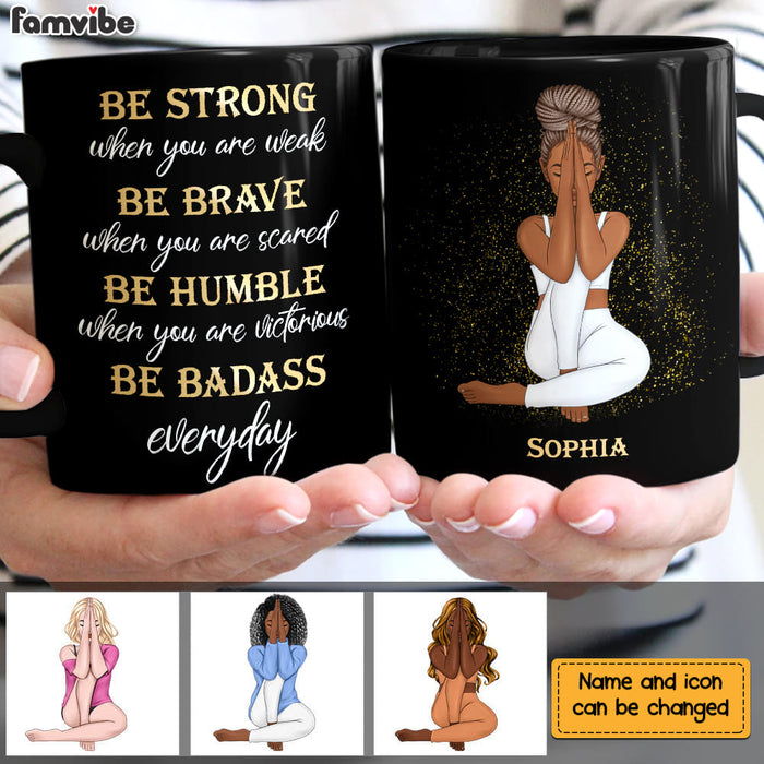 Personalized Gift For Daughter Be Strong Brave And Humble Mug 22944 1