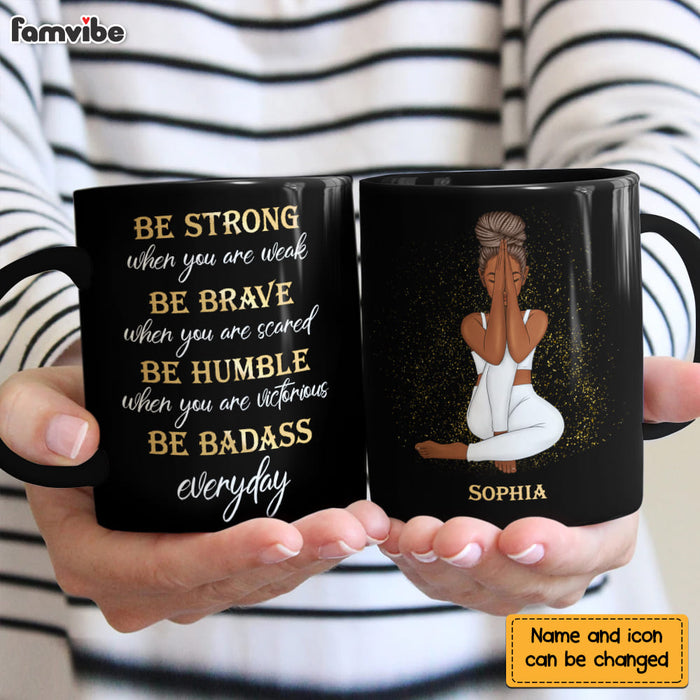Personalized Gift For Daughter Be Strong Brave And Humble Mug 22944 1