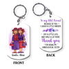 Personalized Old Friend Smile A Lot More Aluminum Keychain 22945 1