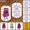 Personalized Old Friend Smile A Lot More Aluminum Keychain 22945 1