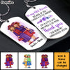 Personalized Old Friend Smile A Lot More Aluminum Keychain 22945 1