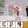 Personalized Found My Missing Piece Valentine‘s Day Puzzle Plaque 22947 1